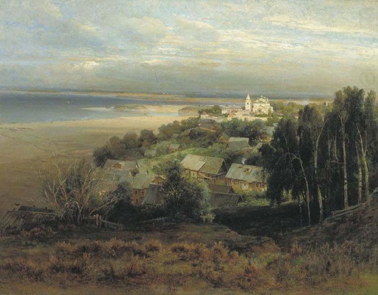 Monastery of Caves near Nizhny Novgorod, Alexei Savrasov